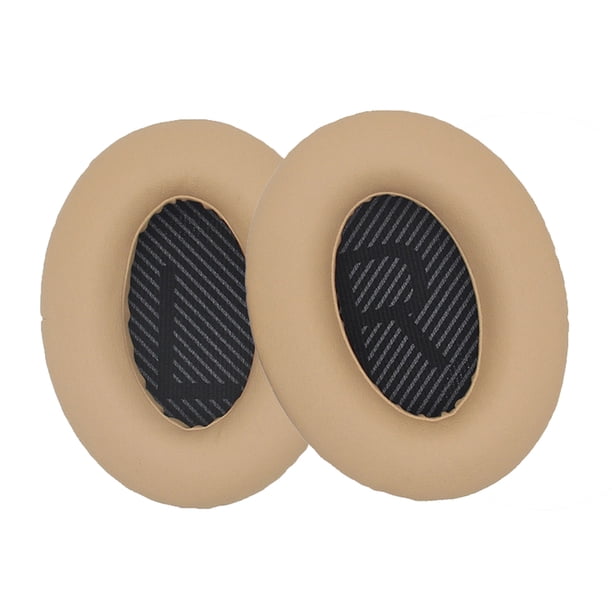 Auriculares cubierta almohadillas para BOSE QC35 QC25 QC15 AE2 almohadilla para los oídos (negro) Likrtyny Accesorios electrónicos