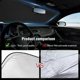 thumbnail image 5 of Windshield Sun Shade for SUV 2017-2023 - UV Protection & Heat Reduction for Vehicle Front Window, 5 of 5