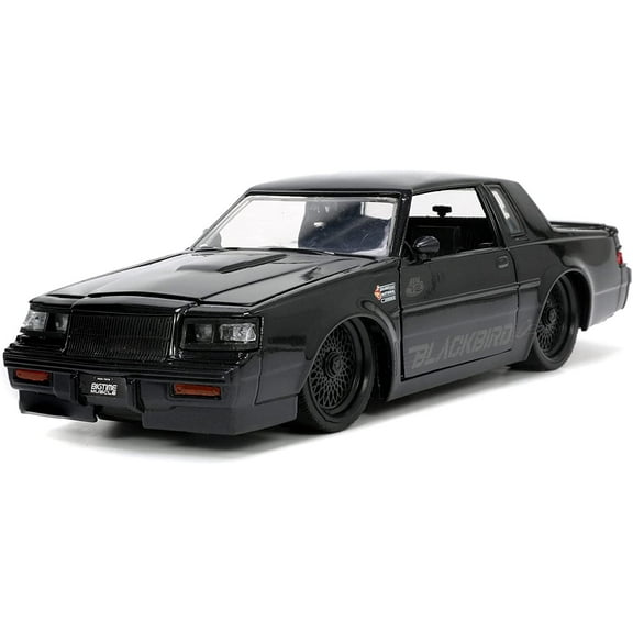 1987 Buick Grand National Blackbird Die Cast Car Big Muscle Black 1:24(Selections May Vary)
