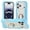 Lightblue, variant on Compatible with iPhone 17 Pro Max Case, with 360° Rotate Ring Stand, Military Grade Drop Protection Full Body Rugged Heavy Duty Case 3 in 1 Protective Cover, Blue