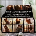 thumbnail image 4 of Best Mom Ever Custom Blanket, Birthday Gifts for Mom from Daughter Son with Pictures, Customized Photo Collage Mother Blankets Wife Birthday Gifts, Personalized Flannel Blanket with Photo as a Gift, 4 of 6