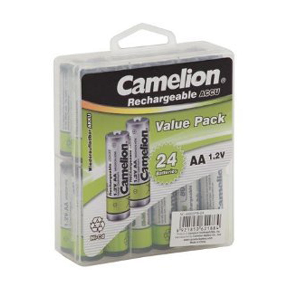 Camelion AA Nicad Solar Light Batteries 800Mah 24 Pack Wholesale