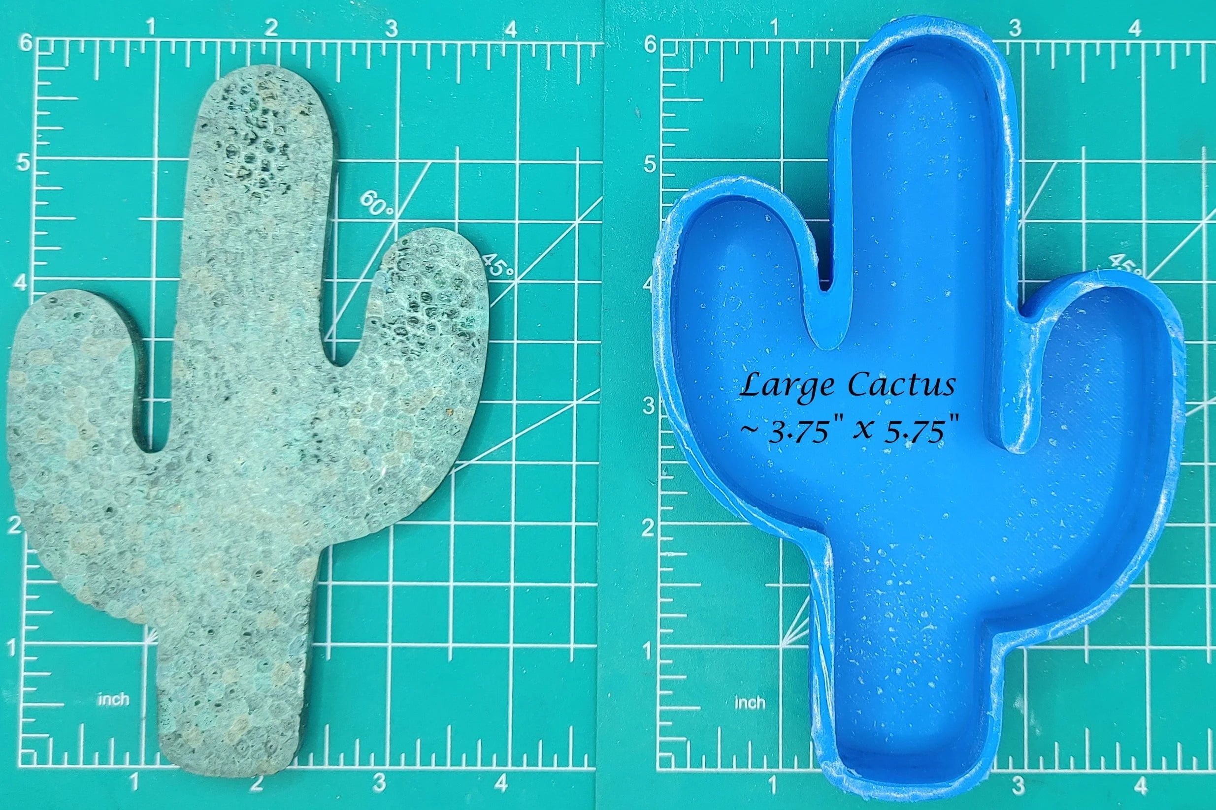 Cactus - large/thick - silicone freshie mold