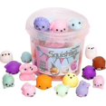 thumbnail image 1 of 24pcs Squishy Toy Cute Animal Antistress Ball Mochi Toy Stress Relief Toys, 1 of 3