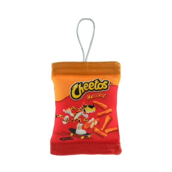 Cheetos Plush Christmas Ornament, Orange, Polyester, By Ruz