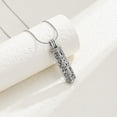 thumbnail image 4 of Urn Necklace for Ashes with Hollow Vial Cylinder Tree of Life Memorial Jewelry for Women Men Ashes Holder, 4 of 6