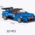 thumbnail image 1 of MOC Speed Champions Super Race Car F1 Great Vehicle Racing Model Building Blocks Bricks Sports Kits Sets City Technique Kids Toy, 1 of 7