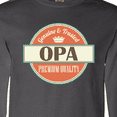 thumbnail image 4 of Inktastic Genuine Opa Long Sleeve T-Shirt, 4 of 5