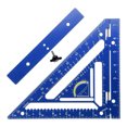 thumbnail image 1 of Herramienta Cuadrada De Viga Escuadra De Carpintero 90 180 Grados Transportador De Regla Triangular Giratorio Herramienta De Carpintero Multiusos aleación De Aluminio Con Bloque, 1 of 7