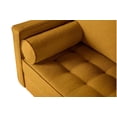 thumbnail image 4 of Sofá 3 Plazas De Lino Mostaza Modelo Fallon Makora, 4 of 7