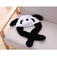 thumbnail image 4 of Animal de peluche sombrero con orejas juguete regalo de cumpleaños con orejas móviles empujar el sombrero de animal hacer que las orejas se muevan niña, 4 of 5