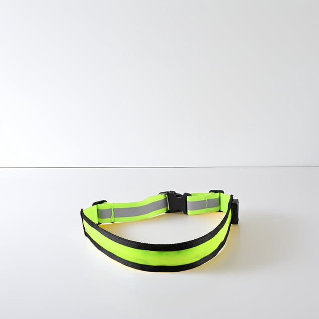 WEUVEB Cinturón De Reflectante Verde Con LED Recargable Para Uso
