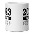 thumbnail image 2 of 2023 Needs To Chill Funny Gag Novelty Coffee Tea Ceramic Cup Office Work Mug 11 Oz, 2 of 3