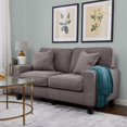 thumbnail image 4 of Serta RTA Palisades Collection 61" Loveseat in Glacial Gray, 4 of 8