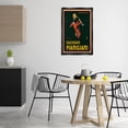 thumbnail image 4 of Stupell Industries Art Deco Maccheroni Vintage Ad Black Floating Frame Canvas Art, 21 x 31, by Vintage Poster, 4 of 8