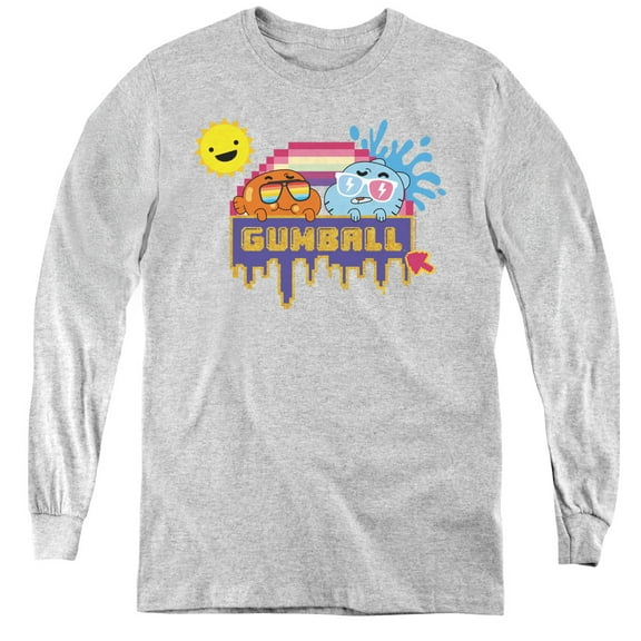 Amazing World Of Gumball - Sunshine - Youth Long Sleeve Shirt - Large
