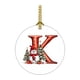 thumbnail image 5 of Xihbxyly Paletas No Reclamadas 2024 Nuevo Colgante Navideño de Muñeco de Nieve 26 Letras - Colgante de Coche de Acrílico Saint, 5 of 5