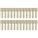 thumbnail image 3 of 100 Uds 30mm Punta Goma Funda Tubo Carpa Accesorio Aparejos Terminales Pesca, 3 of 8