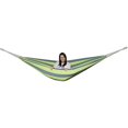 thumbnail image 4 of Gilbin Cotton Double Hammock Portable 2 Person Durable Extra Large Canvas Hammock, Canvas Double Brazilian Hammock, Perfect for Camping, Outdoors Gear, Backpack, Hiking, Hunting, Backyard, 4 of 6