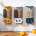 thumbnail image 1 of Cereal Can Eco-friendly Large Capacity ABS Transparent Cereal Dispenser Supplies for Home, 1 of 7