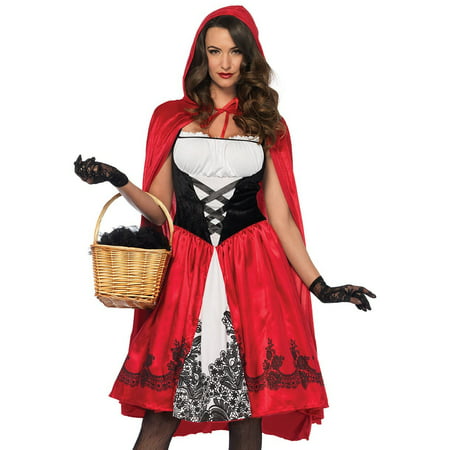 Leg Avenue Women's Red Riding Hood Knee Length Adult Costume