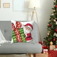 thumbnail image 4 of Dmlowu Christmas Pillow Covers - Luxury Warm Christmas Pillow Covers 18x18 for Couch, Merry Christmas Throw Pillows for Holiday Party Christmas Decorations, 4 of 7