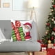 thumbnail image 4 of Christmas Themed Festival Living Room Decoration Soft And Skin Friendly Digital Color Printing Peach Skin Velvet Pillowcase, 4 of 6