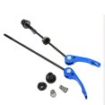 thumbnail image 4 of 1pair Aluminum MTB Bike Front Wheel Hub Outdoor Cycling Repair Tools Quick Release Rear QR Modules Diameter 4.5mm, 4 of 11