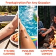 thumbnail image 4 of Lypsnake Mosquito Stamp,Portable Self Inking Mosquito Pattern Stamper,Funny Insect Decorative Print for Scrapbook Journal Card Making DIY Craft Funny Prank Handmade Decor, 4 of 8