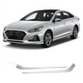thumbnail image 2 of Acaigel 1 Pair Chrome Molding Trim For Front Bumper Lower Fog Light For Hyundai Sonata 2018 2019, 2 of 5