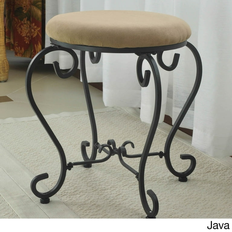 International Caravan Backless Bar Stool International Caravan Backless Bar Stool