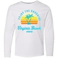 thumbnail image 3 of Inktastic Summer Enjoy the Sunshine Virginia Beach Virginia in Blue Long Sleeve Youth T-Shirt, 3 of 5