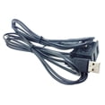 thumbnail image 3 of Miulika Black Double USB Adapter Socket , Car Auto Dashboard Mounted Extension Cable, 3 of 7