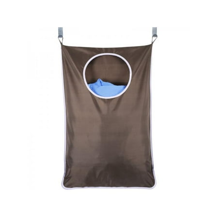 Over The Door Clothes Hamper Topumt Laundry Bag Door Hanging Washing Clothes Storage Basket Hamper Hanger Save Space Dirty Clothes Bags ()