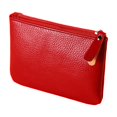 thumbnail image 1 of Huanglei Women's Purse Small Leather Wallet With Zipper Compact Card Holder Soft Grained Texture For Daily Use And Commute, 1 of 4