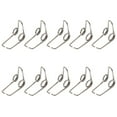 thumbnail image 2 of 10Pcs Trumpet Watergate Key Springs Drain Clique Accessories Silver, 2 of 8