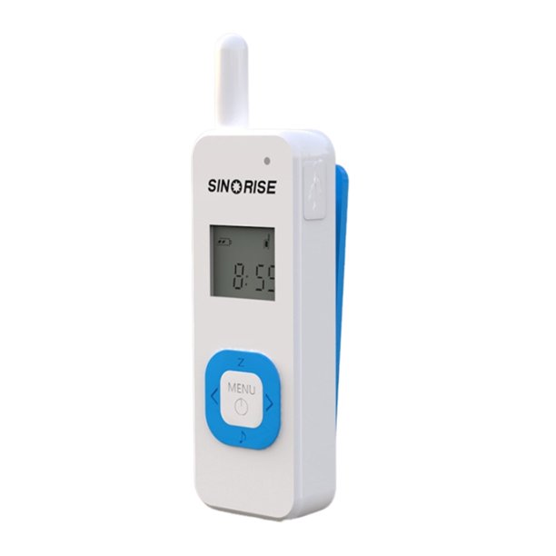 Walky Talky mano Radioaficionado Transceptor FM Mini Walkie Talkie 400-470 Mhz Largo alcance Recargable para peluquería Salón belleza Taller reparación
