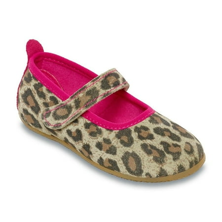 

Girls leopard Loafers Anti-slip Ballerina Slippers