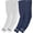Navy/White Solid, variant on Gameday Double Drip Football Arm Sleeves 2 Pairs, Royal & White