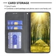 thumbnail image 5 of Allytechgroup Flip Wallet Case for iPhone 16, RFID Blocking PU Leather Case with Kickstand & Credit Card Slot Shockproof Back Cover Shell for iPhone 16, Black, 5 of 6