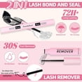 thumbnail image 4 of Kit de extensiones de pestañas QUKLOGEN DIY Wispy Lash, 570 unidades, rizo en D, 4 of 9