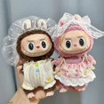 thumbnail image 4 of Mini ropa de peluche para muñecas, traje de 17cm, accesorios para muñecas, Kpop, Exo, Labubu, Idol, monos, ropa de vestir, DIY, regalo para niños, 4 of 5