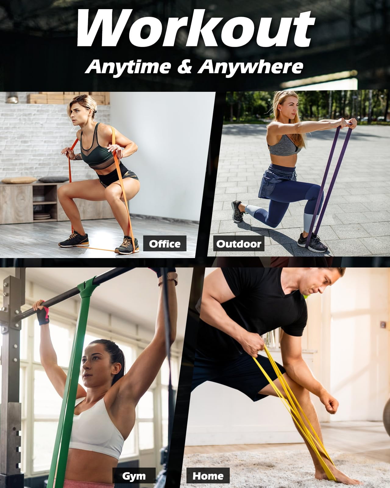 Zacro resistance bands sales
