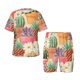 thumbnail image 1 of Balery Succulent And Cactus Conjunto de Pijama Infantil de Manga Corta con Estampado – Ropa de Dormir de Algodón Suave-XX-Large, 1 of 6
