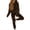 Brown-RongHuan women outfits sets, variant on RongHuan Velour Tracksuit Womens 2 Piece Tracksuits Fall Winter Long Sleeve Hoodie with Elastic Waist Jogger Pants