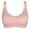 Pink, variant on Odeerbi Nursing Bras for Women 2025 Front Closure Breastfeeding Bras No Underwire Traceless Comfortable Breathable Underwear Pink