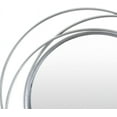thumbnail image 3 of Mark&Day Wall Mirror, Dunsborg Modern Silver Round Vanity Mirrors for Bedroom Living Room Bathroom and Entryway Home Decor, Mounted Painted Iron Frame Mirror for Walls (24" H x 24" W x 1" D), 3 of 6