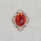 thumbnail image 4 of 20 Piezas de Formas Ovaladas, Rojo Y Rosa, Rojo, de Imitación, Botones, Adorno Brillante para Manualidades de Boda, álbum de Recortes, Decor Baoblaze Botones de diamantes de imitación, 4 of 8