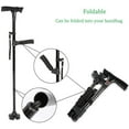Walking Canes for Men & Women, Folding Canes with LED Flashlight, Fall