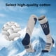 thumbnail image 3 of Calcetines de esquí elásticos para hombre y mujer, hasta la rodilla, térmicos, deportivos, de compresión, con absorción de impactos, para invierno, snowboard, senderismo y caza., 3 of 8